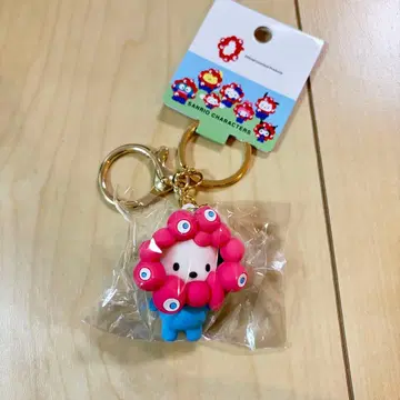 미사용 새상품 만박 산리오 미야쿠미야쿠 키링 파스텔 포차코
