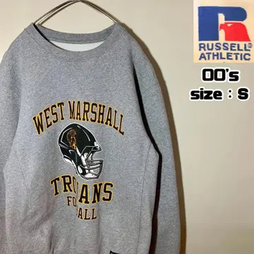 00s RUSSELL 러셀 맨투맨 풋볼 리버스 위브