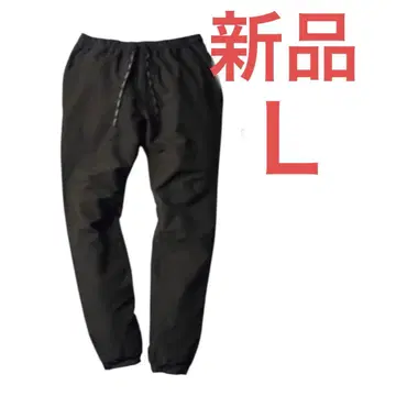 [ 새상품 택 포함 ] 워크맨 트래블 쉘 웜 팬츠 블랙 L