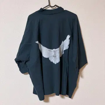 GAP 다크 블루 오버 사이즈 T셔츠