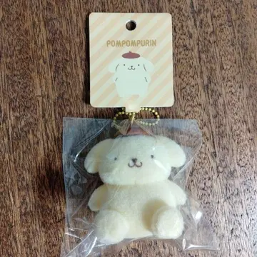 산리오 플로키 마스코트 홀더 폼폼푸딩