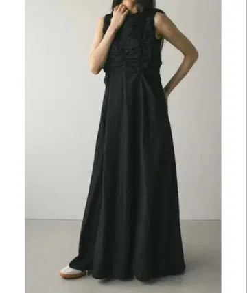 스타일 믹서 셔링 개더 원피스