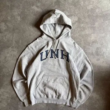 Champion 후드 맨투맨 그레이 M 칼리지 풀오버 구제 의류