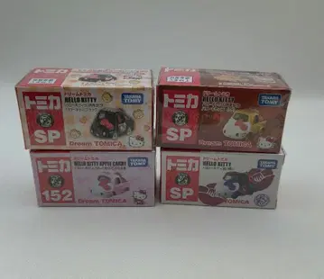토미카 헬로키티 미니카 4종 세트 HELLO KITTY