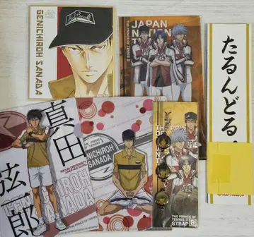 신 테니스의 왕자님 사나다 겐이치로 미니 색지 미니 클리어 파일 외