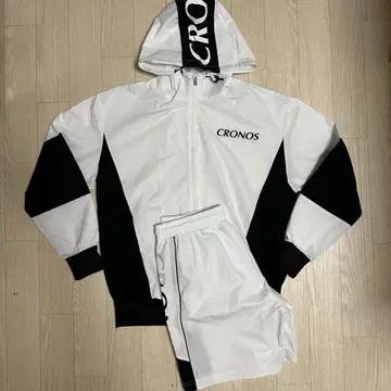 CRONOS 후드 부착 후드티 & 숏팬츠 셋업 상의 S 하의 M