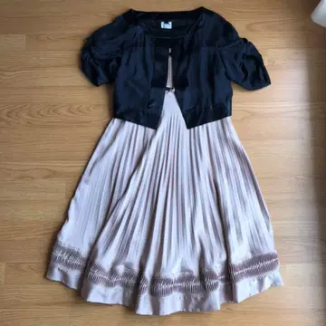 [ Sov. ] 소브 파티용 원피스 & 볼레로 핑크 베이지