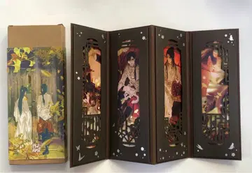 천관사복 병풍 책갈피 북마커 사련 화성 재채루