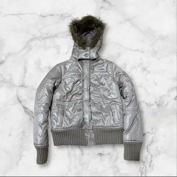 y2k archive 봄버 플라이트 자켓 퍼 포함 짧은 기장 N-2B