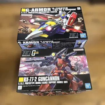 HG G-ARMOR + RX-78-2 GUNDAM & GUNCANNON