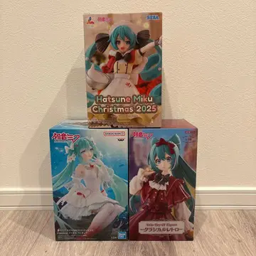 하츠네 미쿠 피규어 3개 세트 묶음 판매
