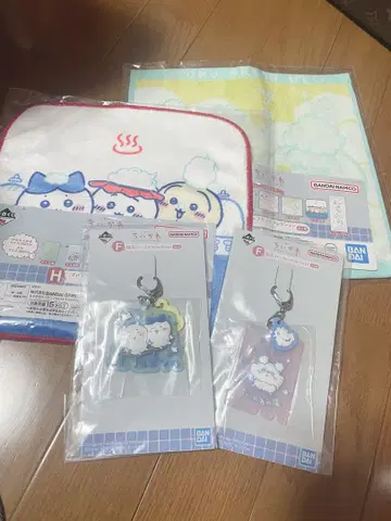 치이카와(먼작귀) 제일복권 F & H상 4개 세트 미개봉