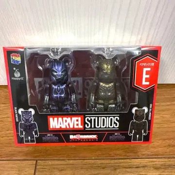 제일복권/BE@RBRICK 블랙팬서 2체 세트