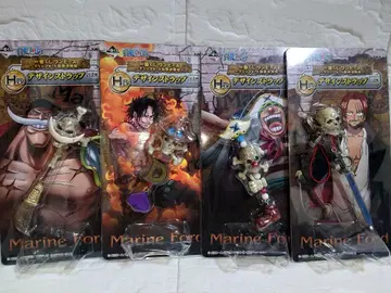 제일복권 원피스 디자인 스트랩 전 4종 ~마린포드 최종결전편~