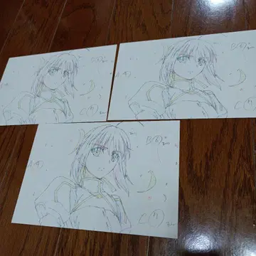 Fate/stay night 세이버 ufotable 엽서 3장