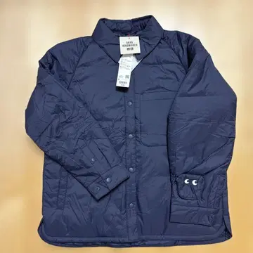 새상품 유니클로 아냐 힌드마치 퍼프 테크 셔츠 자켓 L