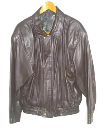 양가죽 라무 다크 브라운 가죽 자켓 점퍼