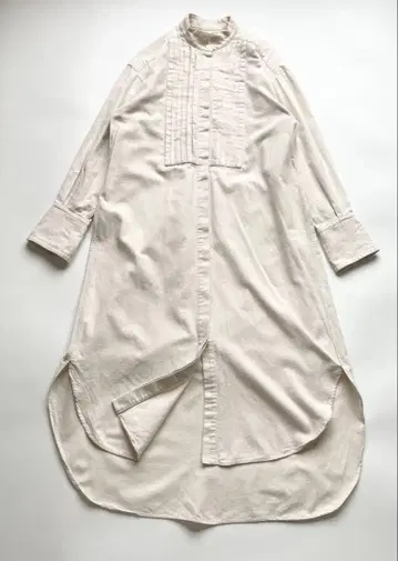 ( c3 ) 데미룩스 빔즈 코튼 셔츠 원피스 길이 121 핀턱 38