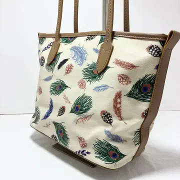 KEITAMARUYAMA/케이타 마루야마 토트백 깃털 패턴