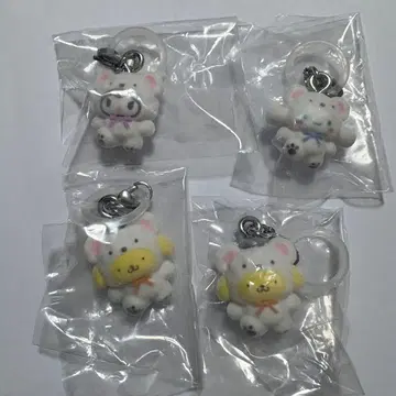 메지루시 액세서리 산리오 캐릭터즈 포근포근 스노우 4개 세트