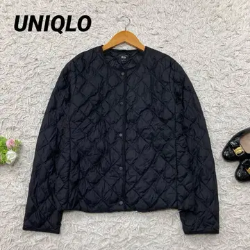 UNIQLO 노카라 퀼팅 울트라 라이트 다운 자켓