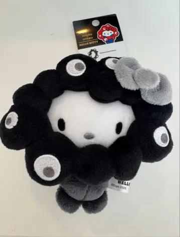 블랙 산리오 블랙 키티 블랙 맥맥 나리키리 카라비너 포함 키링