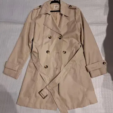 미사용 persodea 여성용 트렌치코트 11호 베이지 입학식