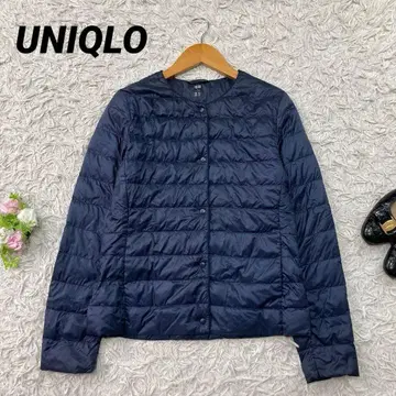 유니클로 노카라 울트라 라이트 다운 자켓 이너 다운