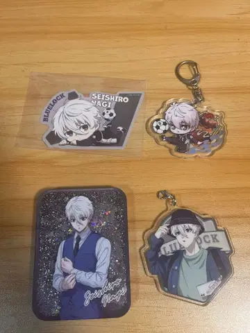 세이시로 나기 아크릴 키링 4개 세트