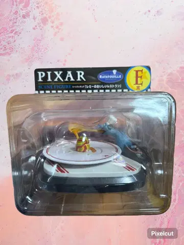 PIXAR 해피 복권 E상 장면 피규어 라따뚜이