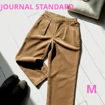 JOURNALSTANDARD 제철 코듀로이 팬츠 넉넉한 실루엣이 매력