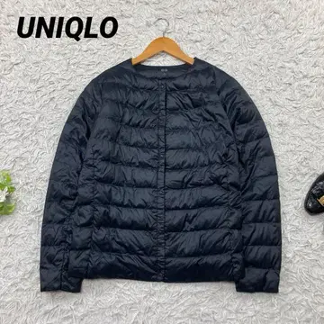 유니클로 노카라 울트라 라이트 다운 자켓 이너 다운
