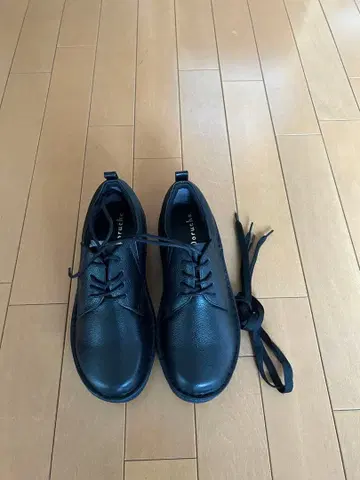 돌체 소가죽 플레인토 레이스 업 신발