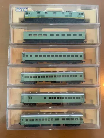 [작동 확인 완료] KATO N게이지 청대장 6량 세트
