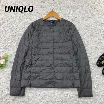 유니클로 노카라 울트라 라이트 다운 자켓 이너 다운