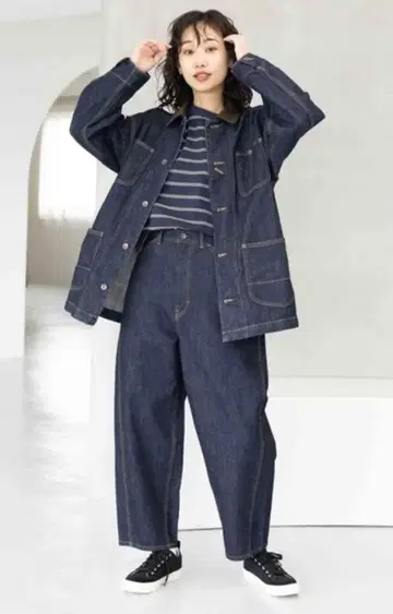 니코앤드 - JEANS 2023AW 와이드 커버올