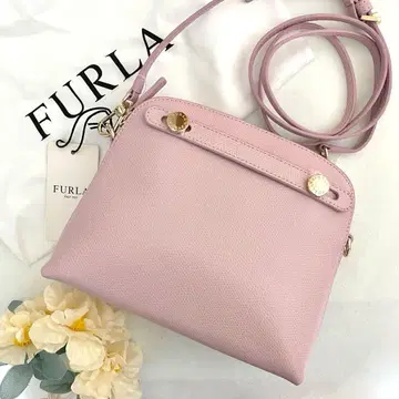새상품 정품 FURLA 훌라 숄더백 까멜리아 가죽