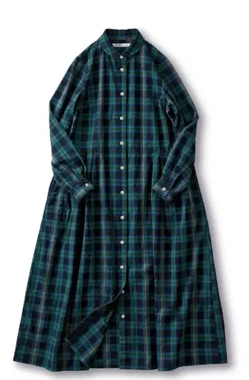 써니클라우드 무지개 뜬 블랙워치 원피스 체크 그린 MP