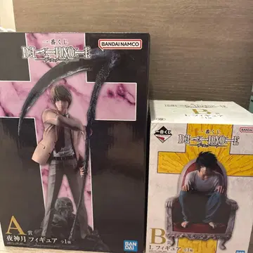 제일복권 데스노트 야가미 라이토 L 피규어