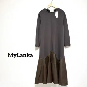 [택 포함 새상품] MyLanka 밀라노 절개 이소재 원피스 M