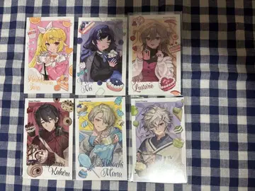 니지산지 Sweet Floaties 랜덤 폴라로이드풍 카드 묶음 판매