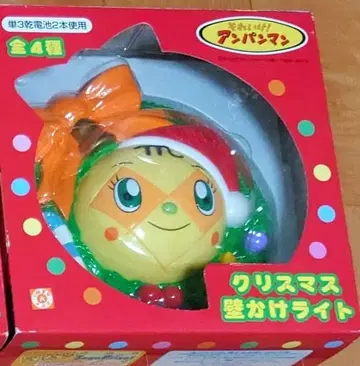 호빵맨 크리스마스 벽걸이 라이트 멜론빵나