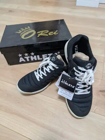 [ 미사용 새상품 ] ATHLETA CULTURA ID 풋살화 블랙