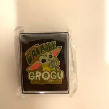 미개봉 새상품 STAR WARS Grogu 핀 배지 한정품 도쿄역