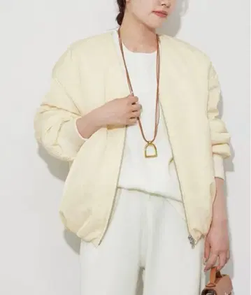 plage R'IAM PUFFY 블루종 38