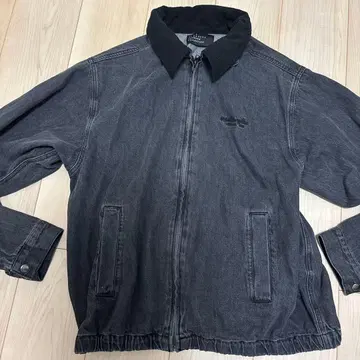 Mark Gonzales 블랙 데님 자켓