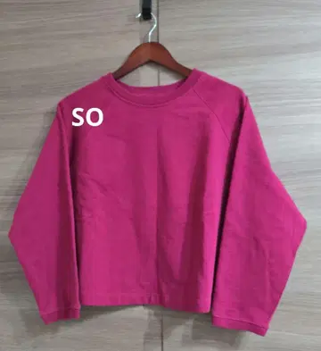 SO SO 트레이닝복 핑크