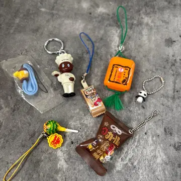 가챠가챠 스트랩 키링 묶음 판매 헤이세이 레트로