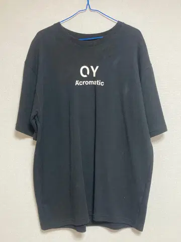 OY 아크로매틱 티셔츠 블랙 화이트 (2장 세트)