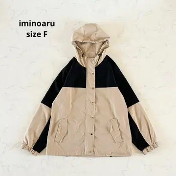 [ 새상품급 ] F 사이즈 iminoaru 마운틴 후드티 자켓 점퍼